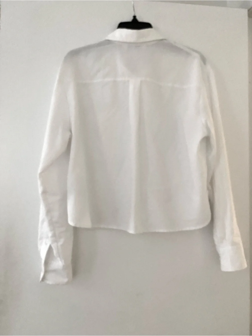 Old Navy Cropped Button-Down Oxford Shirt